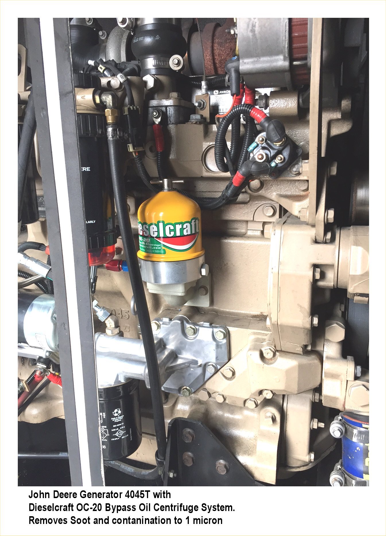 Engine Oil Cleaning Centrifuge for ANY engine. Dieselcraft